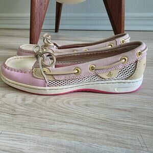 Sperry Top-Sider Angelfish Rose Pink Boat Shoes Women's 5.5 GUC